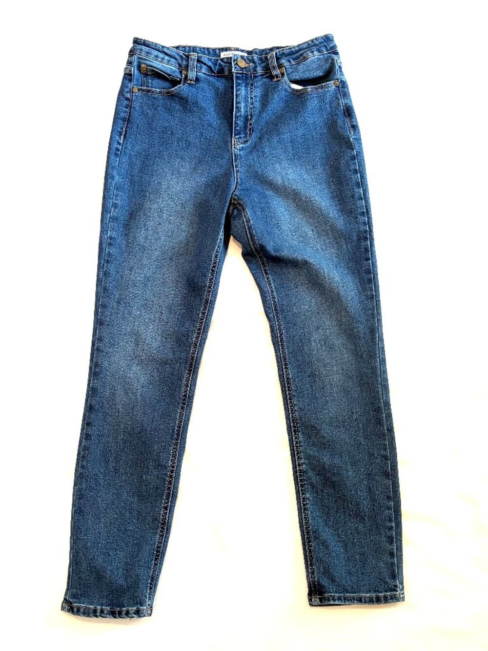 Oat blue jeans 10 straight leg